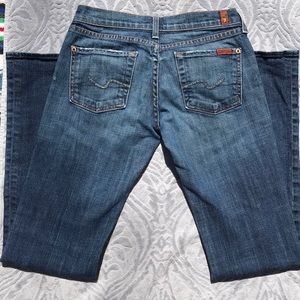 7 for all mankind bootcut Jeans.